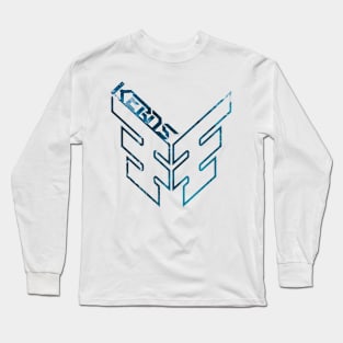 Kerns Logo Wave Inverted Long Sleeve T-Shirt